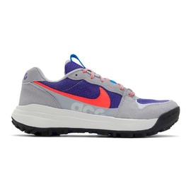 Nike Gray & Blue ACG Lowcate Sneakers 222011F128150