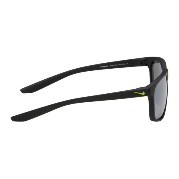 나이키 Nike Black Endure Sunglasses 222011M134010