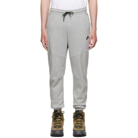 Nike Gray Cotton Lounge Pants 222011M190011