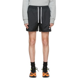 Nike Black Polyester Shorts 222011M193034