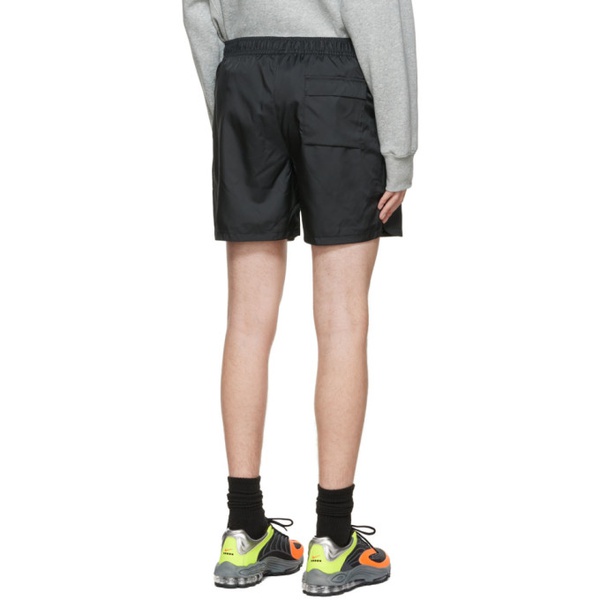 나이키 Nike Black Polyester Shorts 222011M193034