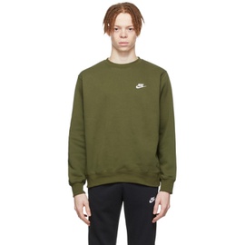 Nike Green Sportswear Club Sweatshirt 222011M204003