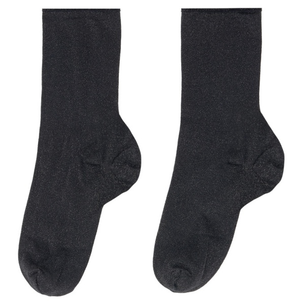  월포드 Wolford Black Stardust Socks 222017F076032