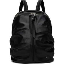 래그 앤 본 Rag & bone Black Leather Commuter Backpack 222055F042000