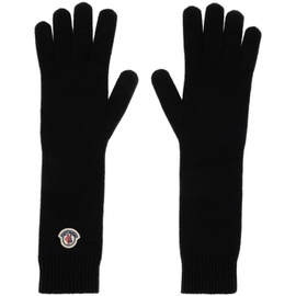 몽클레어 Moncler Black Patch Gloves 222111F012000