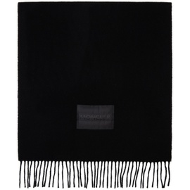 몽클레어 Moncler Black Wool Scarf 222111F028001