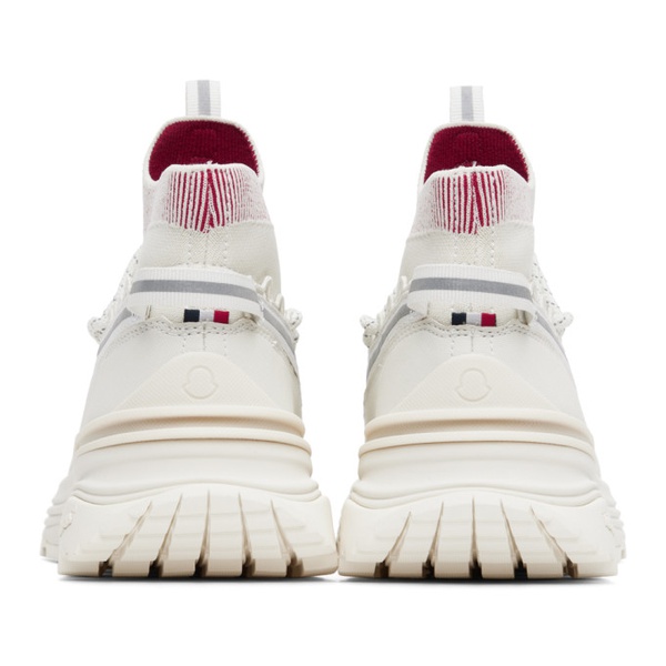 몽클레어 몽클레어 Moncler White Monte Runner Sneakers 222111F127000