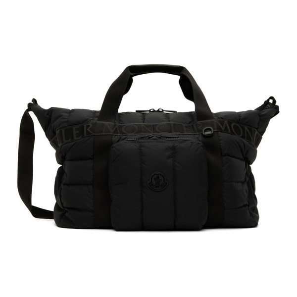 몽클레어 몽클레어 Moncler Black Antartika Duffle Bag 222111M169000