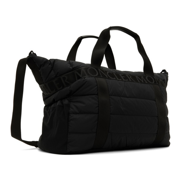 몽클레어 몽클레어 Moncler Black Antartika Duffle Bag 222111M169000
