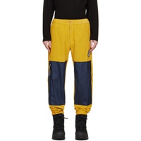 몽클레어 Moncler Yellow Colorblock Lounge Pants 222111M190004