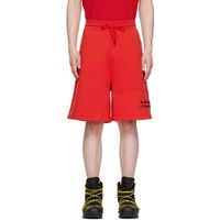 몽클레어 Moncler Red Cotton Shorts 222111M193008