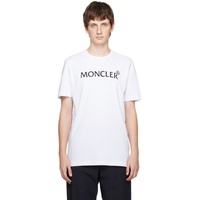 몽클레어 Moncler White Cotton T-Shirt 222111M213031