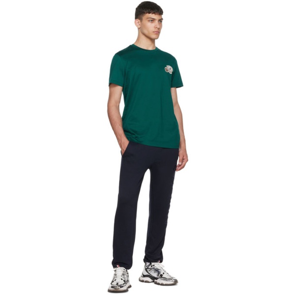 몽클레어 몽클레어 Moncler Green Cotton T-Shirt 222111M213038