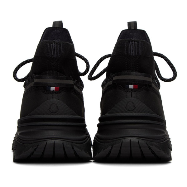 몽클레어 몽클레어 Moncler Black Monte Runner High Sneakers 222111M237002