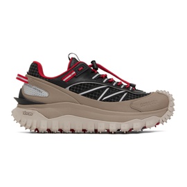 몽클레어 Moncler Black & Beige Trailgrip GTX Low Sneakers 222111M237004