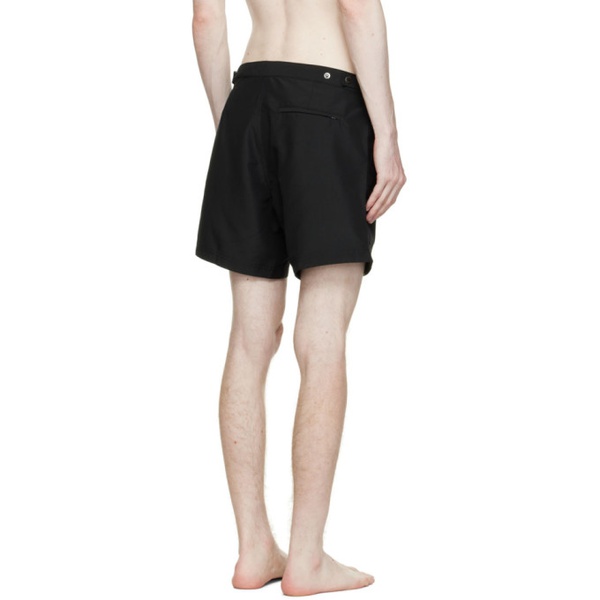  선스펠 Sunspel Black Tailored Swim Shorts 222128M213030
