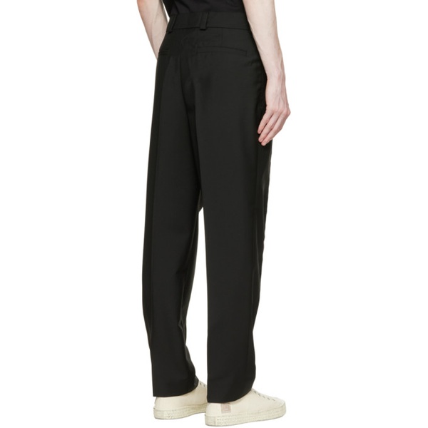 아크네스튜디오 아크네 스튜디오 Acne Studios Black Tailored Trousers 222129M191013