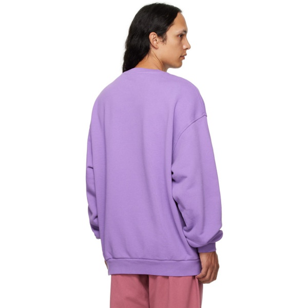 아크네스튜디오 아크네 스튜디오 Acne Studios Purple Bubble Sweatshirt 222129M204026