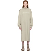 피어오브갓 Fear of God 에센셜 ESSENTIALS Gray Long Sleeve Midi Dress 222161F052002