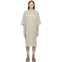 피어오브갓 Fear of God 에센셜 ESSENTIALS Gray Short Sleeve Midi Dress 222161F052005