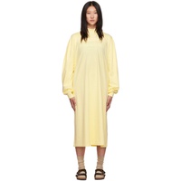 피어오브갓 Fear of God 에센셜 ESSENTIALS Yellow Long Sleeve Midi Dress 222161F052009