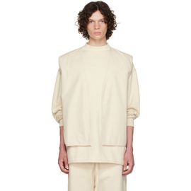 피어오브갓 Fear of God 에센셜 ESSENTIALS 오프화이트 Off-White Cotton Vest 222161M185000
