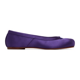 메종마르지엘라 Maison Margiela Purple Tabi Ballerina Flats 222168F118015