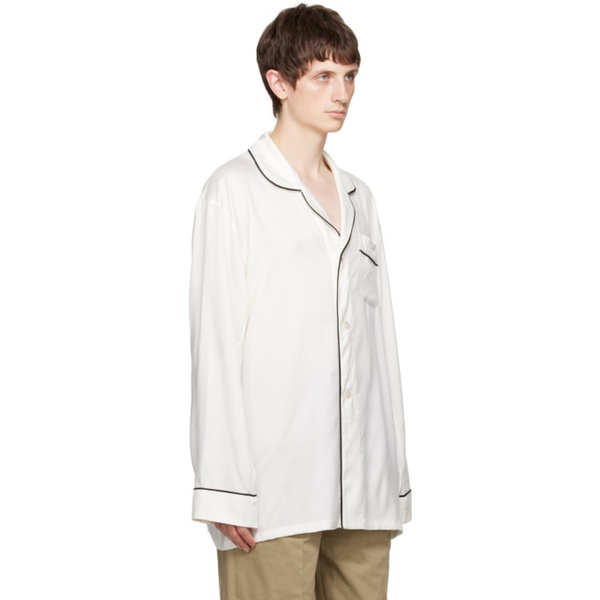 메종마르지엘라 메종마르지엘라 Maison Margiela 오프화이트 Off-White Pyjama Shirt 222168M192005