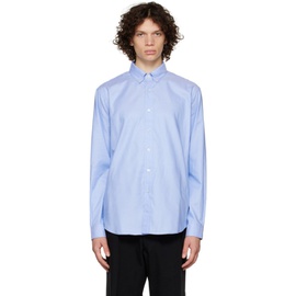 메종마르지엘라 Maison Margiela Blue Button-Up Shirt 222168M192021