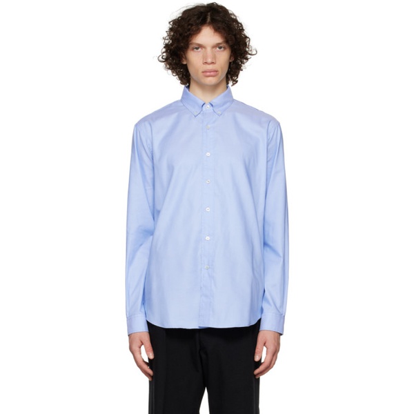 메종마르지엘라 메종마르지엘라 Maison Margiela Blue Button-Up Shirt 222168M192021