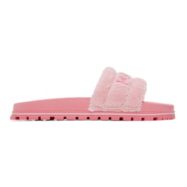 마크 제이콥스 Marc Jacobs Pink The Terry Slide Sandals 222190F124002