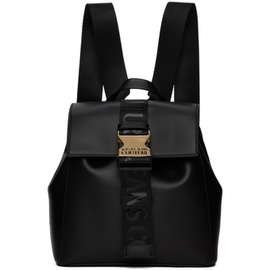 베르사체 진 꾸뛰르 베르사체 Versace Jeans Couture Black Safety Buckle Backpack 222202F042002