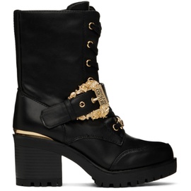 베르사체 진 꾸뛰르 베르사체 Versace Jeans Couture Black Mia Baroque Boots 222202F113016