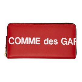 COMME des GARCONS WALLETS Red Huge Logo Wallet 222230F040026