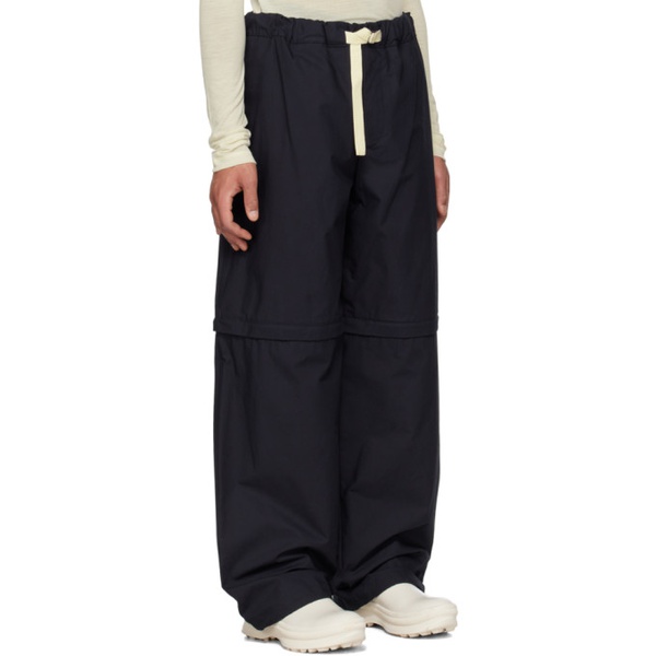 질샌더 질샌더 Jil Sander Navy Belted Trousers 222249M191010