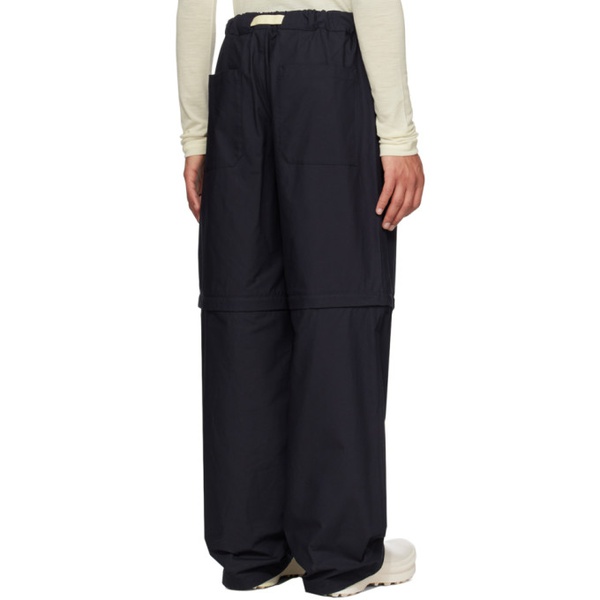 질샌더 질샌더 Jil Sander Navy Belted Trousers 222249M191010