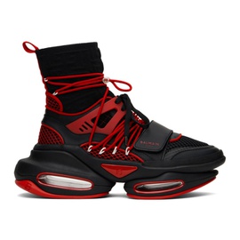 발망 Balmain Red B-Bold Sneakers 222251M236003
