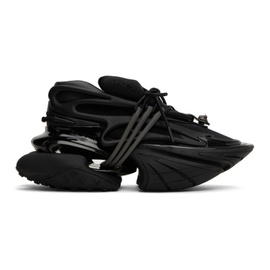 발망 Balmain Black Unicorn Low-Top Sneakers 222251M237014
