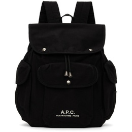 아페쎄 A.P.C. Black Recuperation 2.0 Backpack 222252M166001