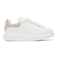 알렉산더맥퀸 Alexander McQueen White & Pink Oversized Sneakers 222259F128046