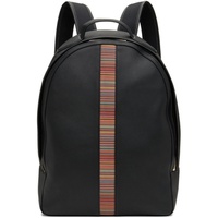 폴스미스 Paul Smith Black Leather Backpack 222260M166005