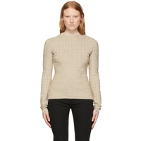 지방시 Givenchy Beige Viscose Sweater 222278F096002