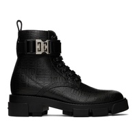 지방시 Givenchy Black Terra Boots 222278F113001