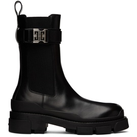지방시 Givenchy Black Terra Chelsea Boots 222278F113008