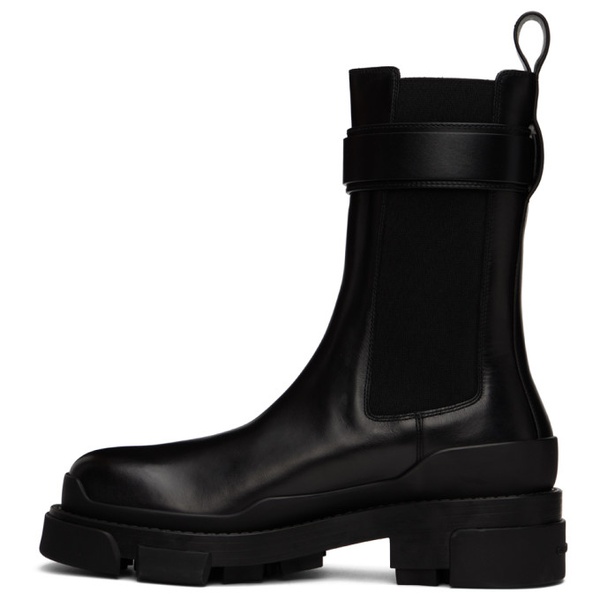 지방시 지방시 Givenchy Black Terra Chelsea Boots 222278F113008