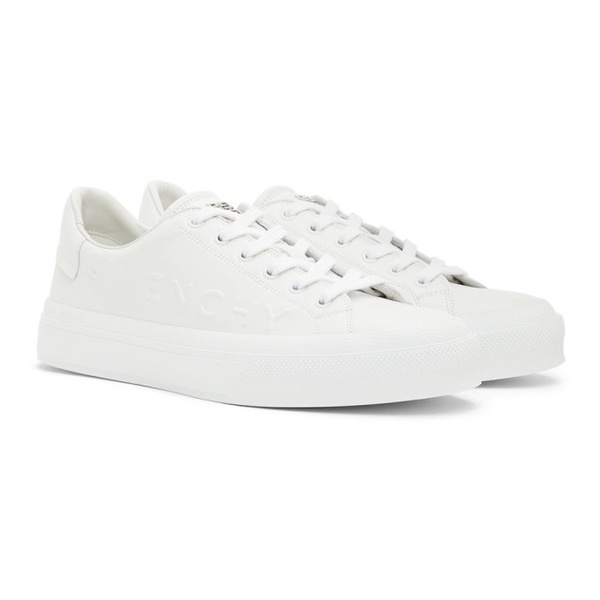 지방시 지방시 Givenchy White City Sport Low-Top Sneakers 222278M237004