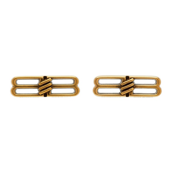 발렌시아가 발렌시아가 Balenciaga Gold BB Icon Earrings 222342F022000