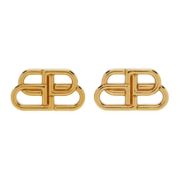 발렌시아가 발렌시아가 Balenciaga Gold BB Earrings 222342F022003