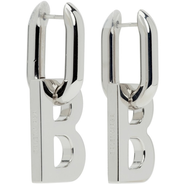 발렌시아가 발렌시아가 Balenciaga Silver B XL Earrings 222342F022010