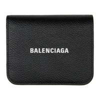 발렌시아가 Balenciaga Black Bifolded Card Holder 222342F037011